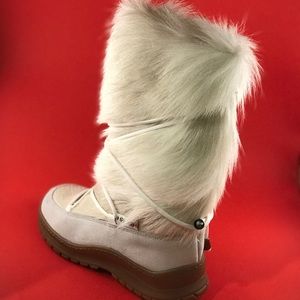 White Pajar Fur Boot - RARE